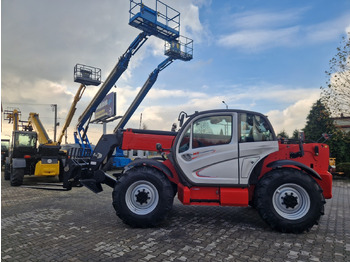 Телескопический фронтальный погрузчик MANITOU