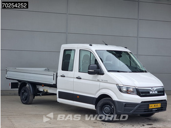 Новый Малотоннажный бортовой грузовик MAN TGE 3.140 Automaat Open laadbak 2.5t trekhaak Dubbel Cabine Airco Cruise Pritsche Pickup Airco Dubbel cabine Trekhaak Cruise control: фото 5