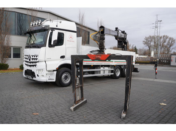 MERCEDES-BENZ Arocs 6×2 2545 Crane HIAB 177 K PRO/HIPRO / steering and lifting axle в лизинг MERCEDES-BENZ Arocs 6×2 2545 Crane HIAB 177 K PRO/HIPRO / steering and lifting axle: фото 5