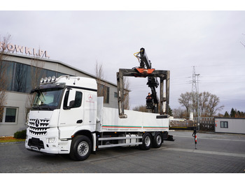 MERCEDES-BENZ Arocs 6×2 2545 Crane HIAB 177 K PRO/HIPRO / steering and lifting axle в лизинг MERCEDES-BENZ Arocs 6×2 2545 Crane HIAB 177 K PRO/HIPRO / steering and lifting axle: фото 4