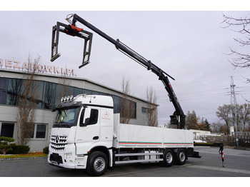 MERCEDES-BENZ Arocs 6×2 2545 Crane HIAB 177 K PRO/HIPRO / steering and lifting axle в лизинг MERCEDES-BENZ Arocs 6×2 2545 Crane HIAB 177 K PRO/HIPRO / steering and lifting axle: фото 2