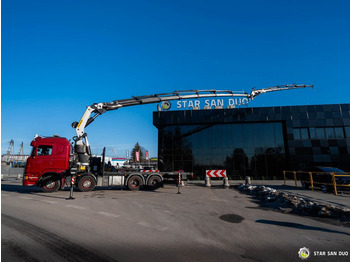 Автоманипулятор, Грузовик бортовой/ Платформа Scania G 480 8x4 PALFINGER PK 78002 SH Kran Crane: фото 4