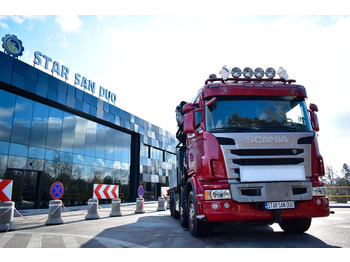 Автоманипулятор, Грузовик бортовой/ Платформа Scania G 480 8x4 PALFINGER PK 78002 SH Kran Crane: фото 3