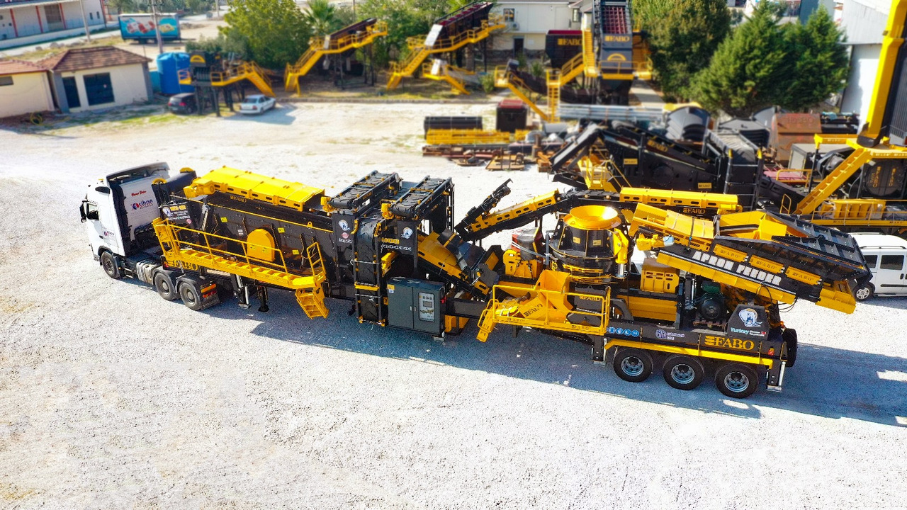 Новый Мобильная дробилка FABO MVSI 900 MOBILE VERTICAL SHAFT IMPACT CRUSHING SCREENING PLANT: фото 8