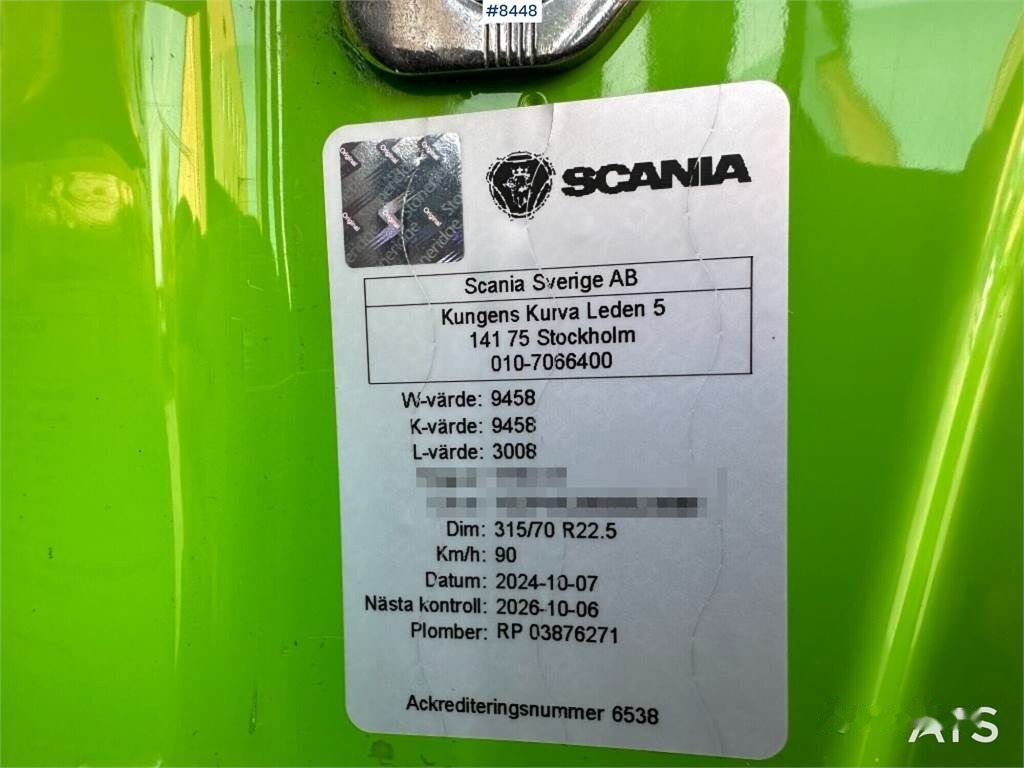 Грузовик с закрытым кузовом Scania P280B4X2NB: фото 36