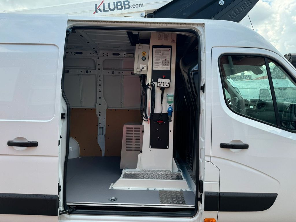 Новый Грузовик с подъемником, Лёгкий коммерческий автомобиль Renault Master Neu Hubarbeitsbühne KLUBB KL32 12.5m: фото 9