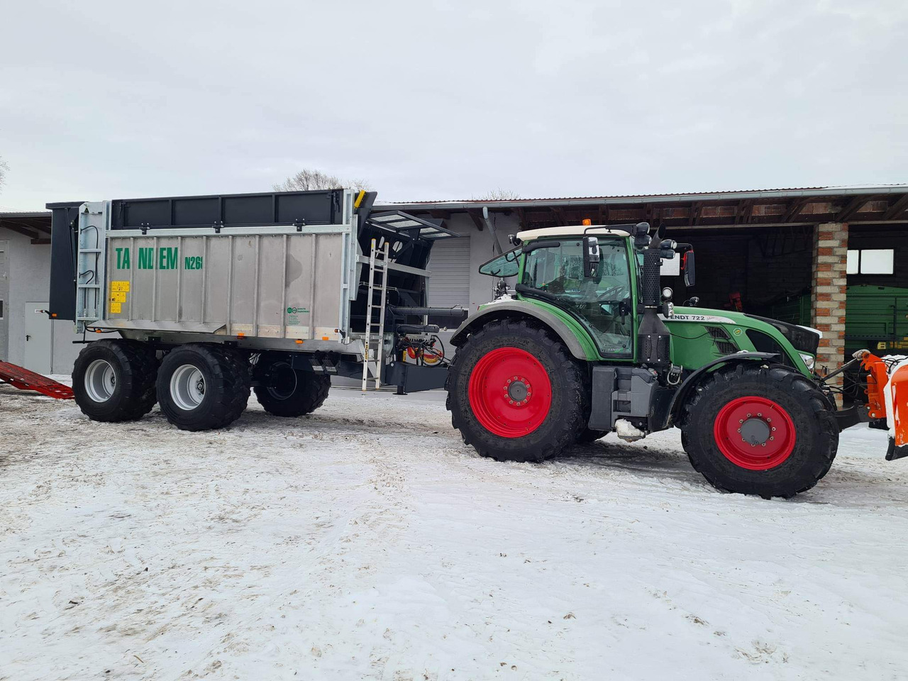 Новый Навозоразбрасыватель Auto-Agro Mistreuer / Manure spreader / Epandeur à fumier / Rimorchio spandiconcime / Abonadora / Разбрасыватель органических удобрений / Rozrzutnik obornika Tandem N268: фото 36