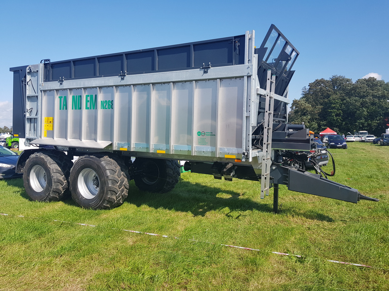 Новый Навозоразбрасыватель Auto-Agro Mistreuer / Manure spreader / Epandeur à fumier / Rimorchio spandiconcime / Abonadora / Разбрасыватель органических удобрений / Rozrzutnik obornika Tandem N268: фото 20