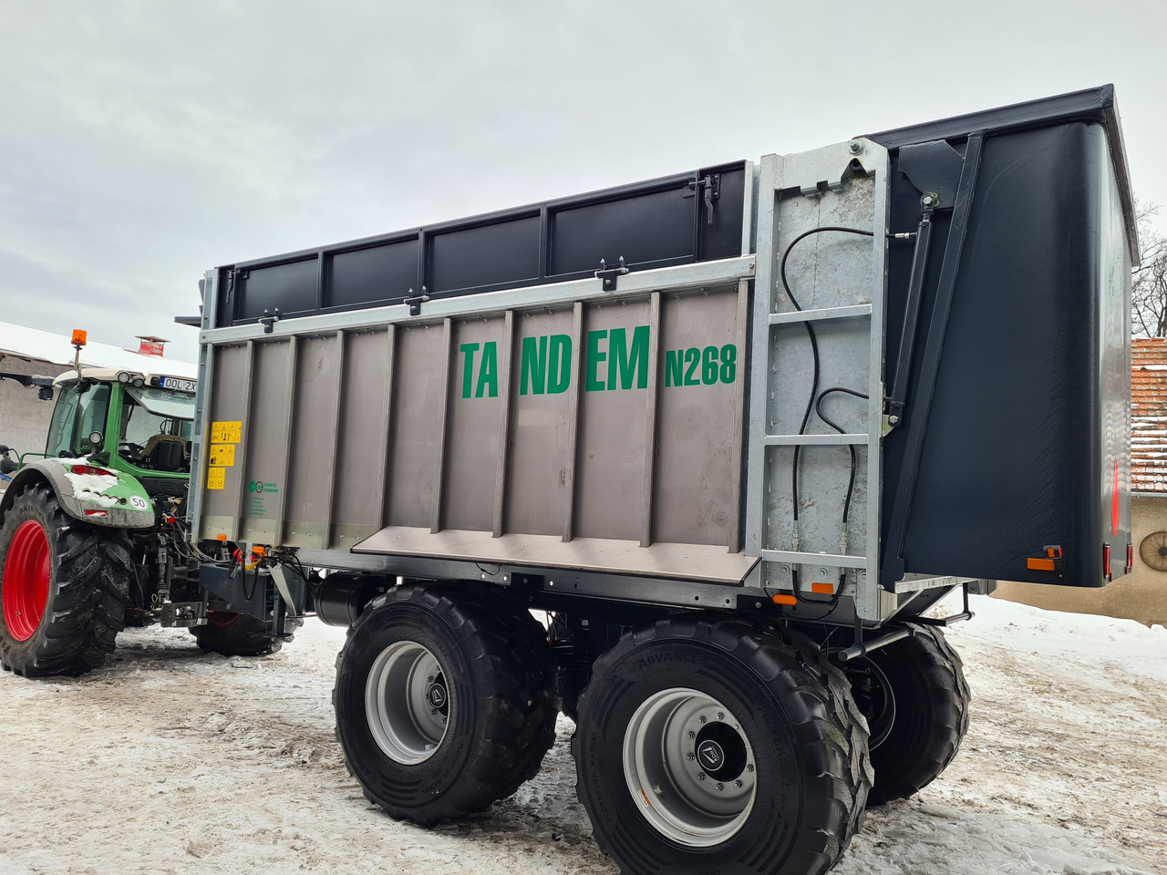 Новый Навозоразбрасыватель Auto-Agro Mistreuer / Manure spreader / Epandeur à fumier / Rimorchio spandiconcime / Abonadora / Разбрасыватель органических удобрений / Rozrzutnik obornika Tandem N268: фото 25