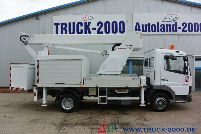 Грузовик с подъемником Mercedes-Benz Atego 815 Wumag WT170 17 m seitl. Auslage 11.3 m: фото 15