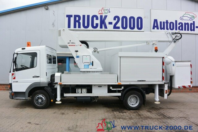 Грузовик с подъемником Mercedes-Benz Atego 815 Wumag WT170 17 m seitl. Auslage 11.3 m: фото 14