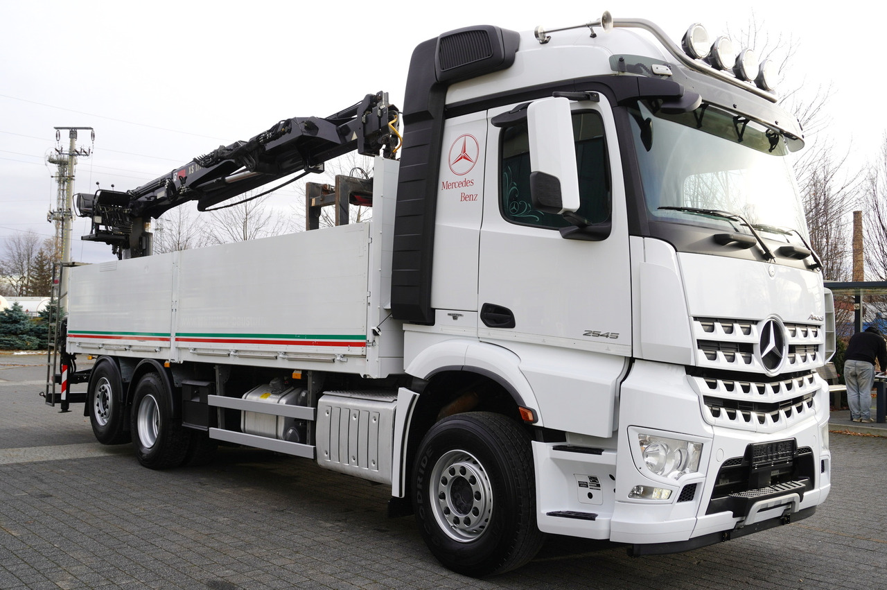 MERCEDES-BENZ Arocs 6×2 2545 Crane HIAB 177 K PRO/HIPRO / steering and lifting axle в лизинг MERCEDES-BENZ Arocs 6×2 2545 Crane HIAB 177 K PRO/HIPRO / steering and lifting axle: фото 11