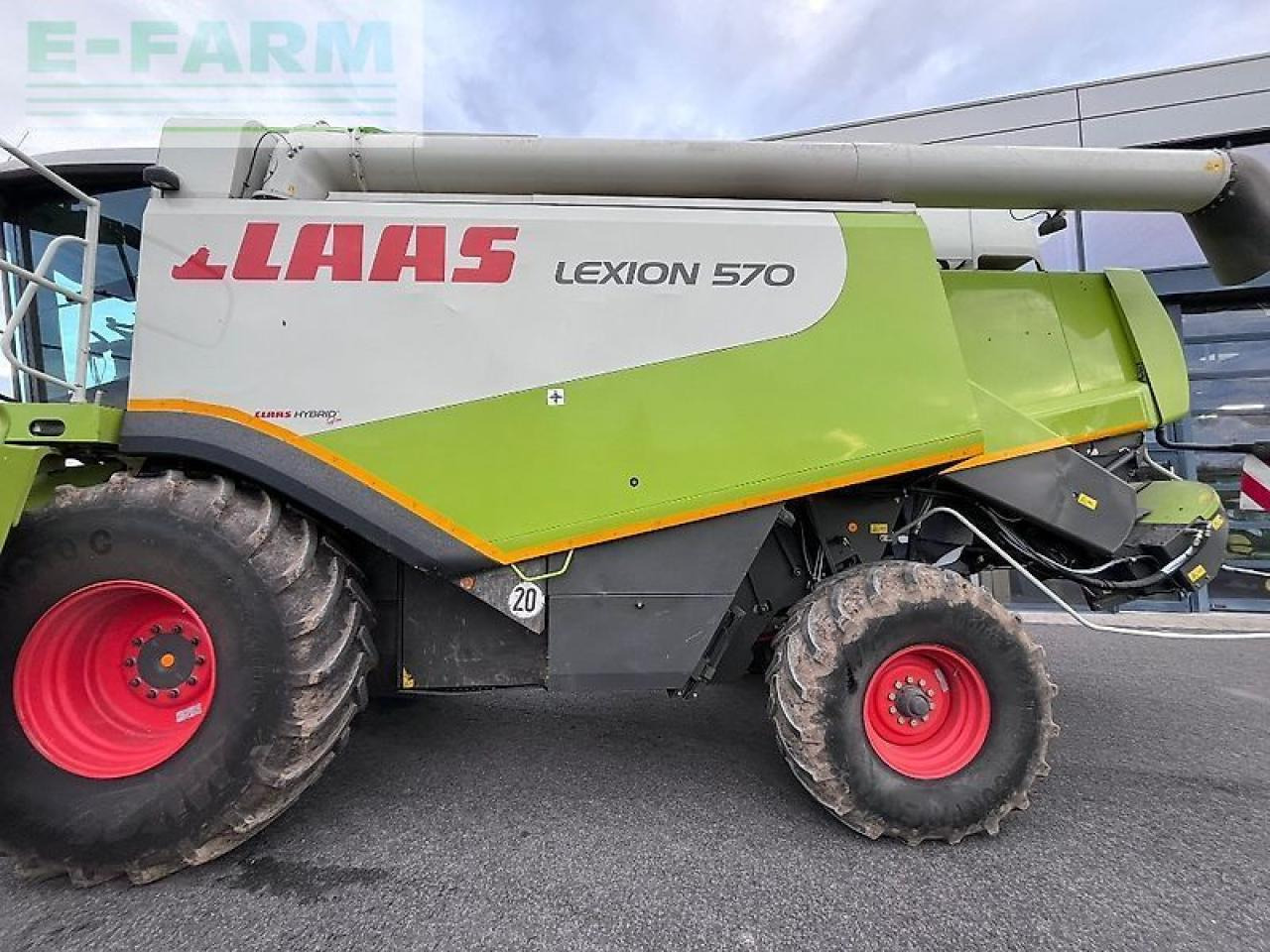 Зерноуборочный комбайн CLAAS lexion 570: фото 6