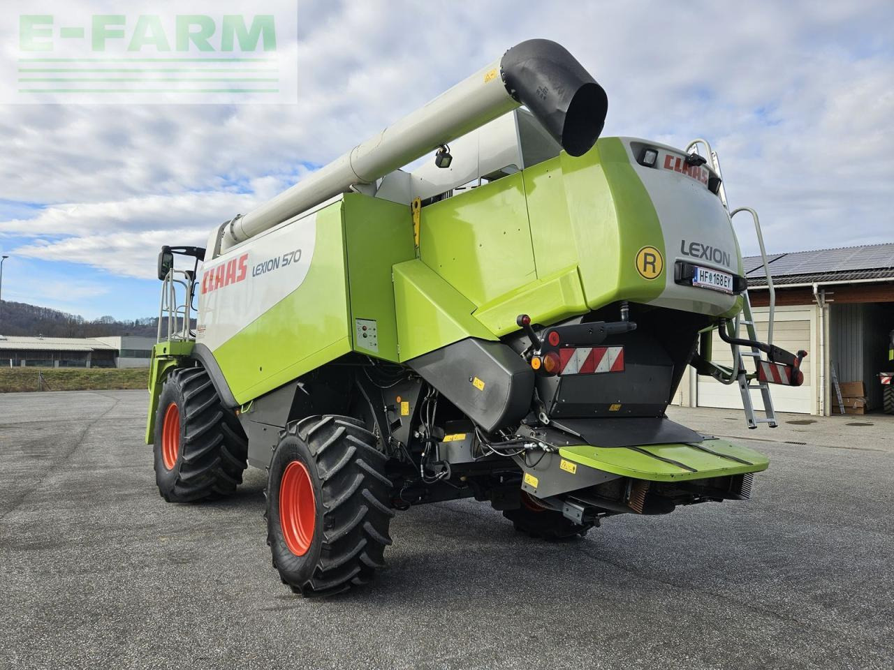 Зерноуборочный комбайн CLAAS lexion 570: фото 7