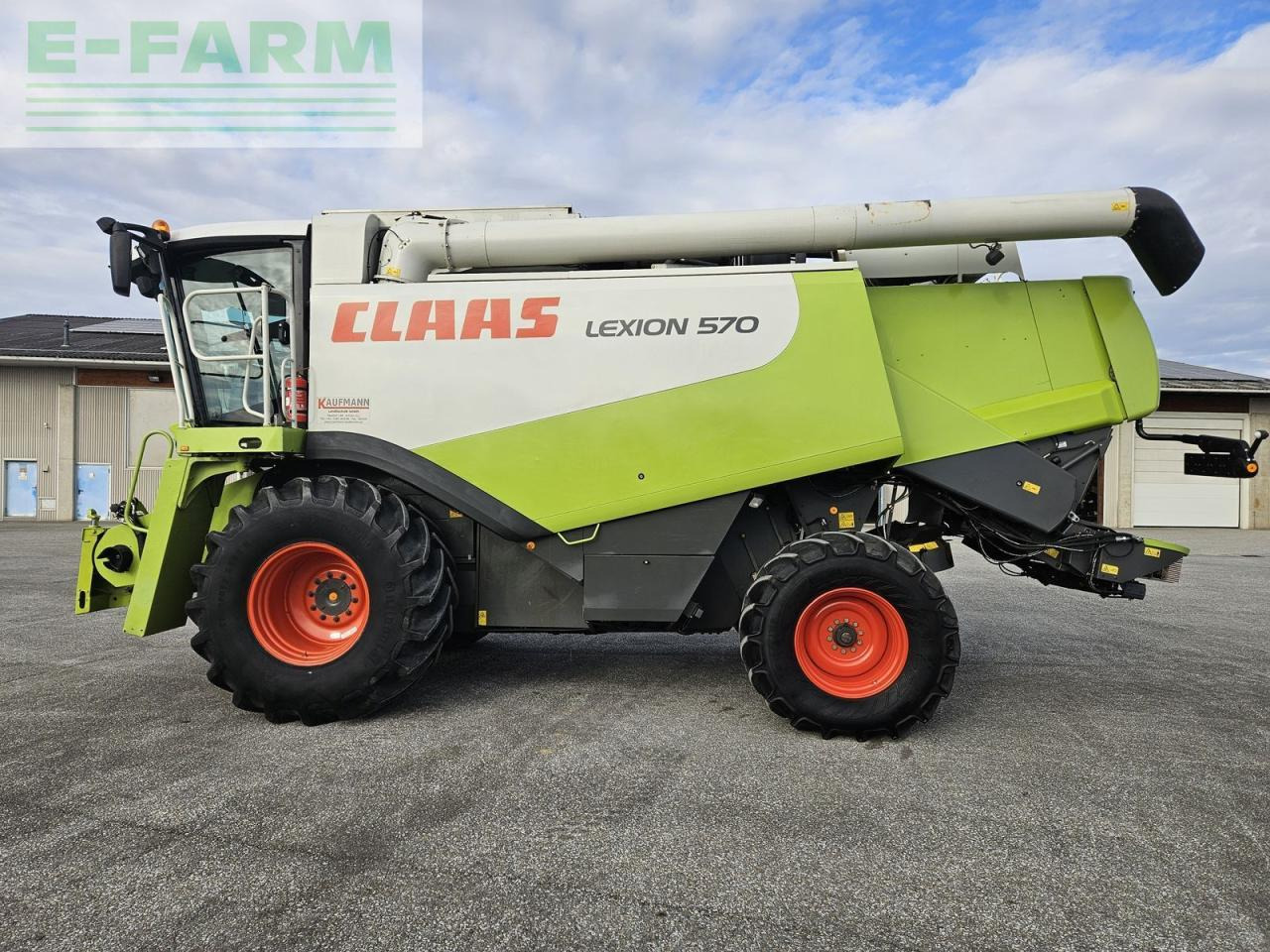 Зерноуборочный комбайн CLAAS lexion 570: фото 8