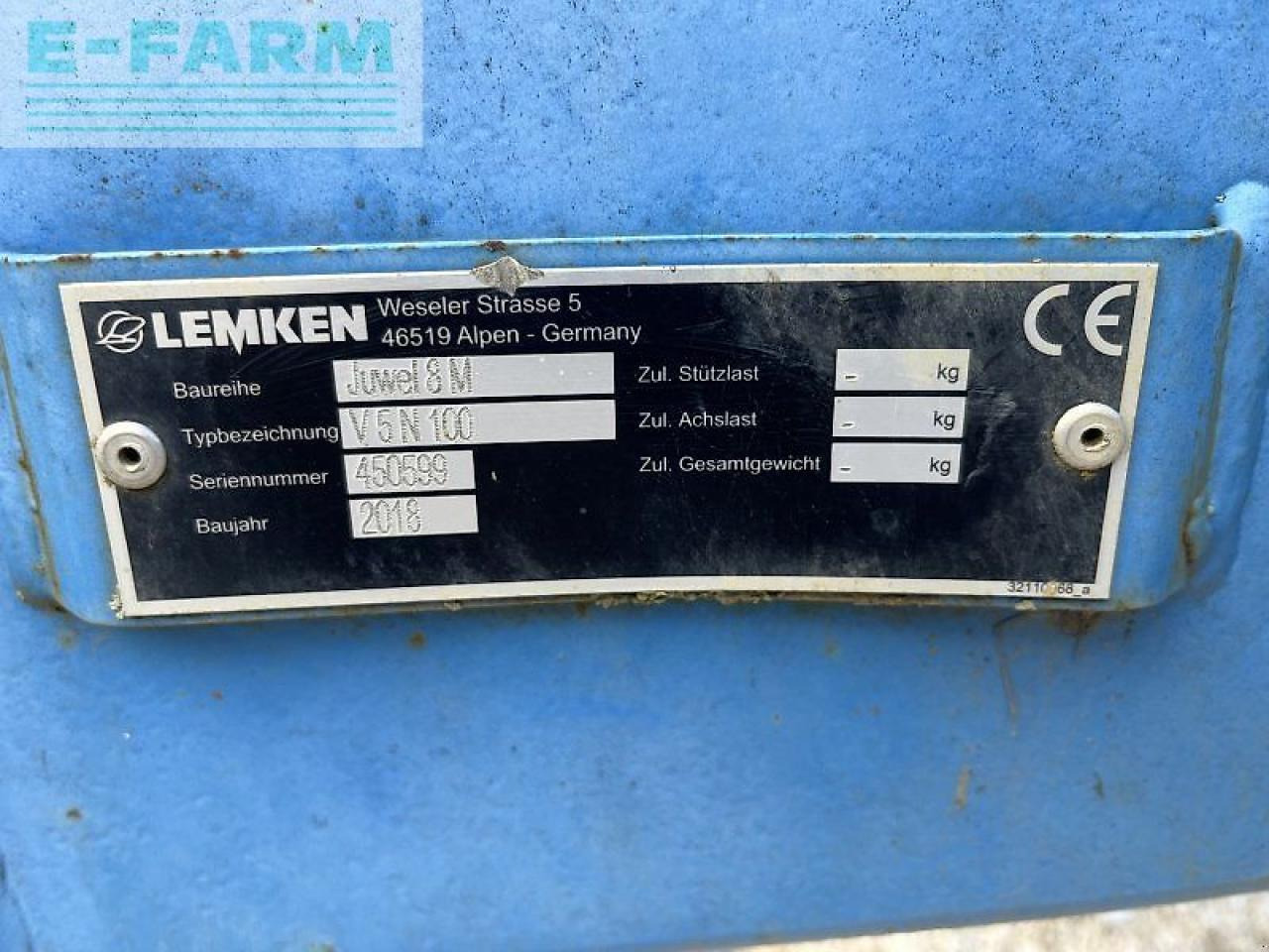 Плуг Lemken juwel 8 m v5n 100 preis reduziert !!!: фото 9