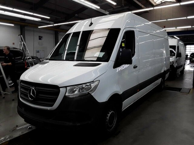 Цельнометаллический фургон MERCEDES-BENZ Sprinter 317 Maxi,MBUX,Kamera,Tempomat: фото 12