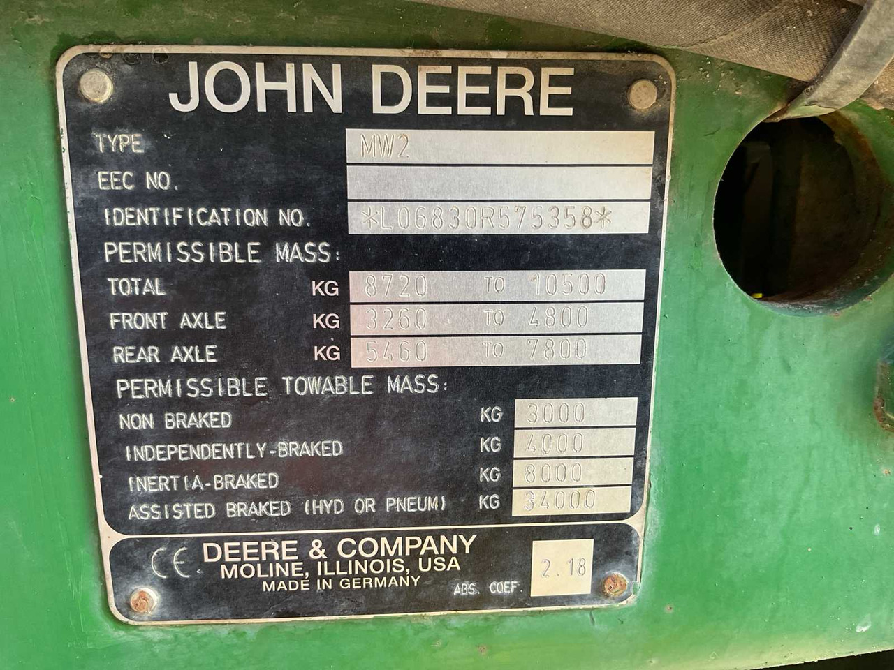 Трактор John Deere 6830 Premium: фото 37