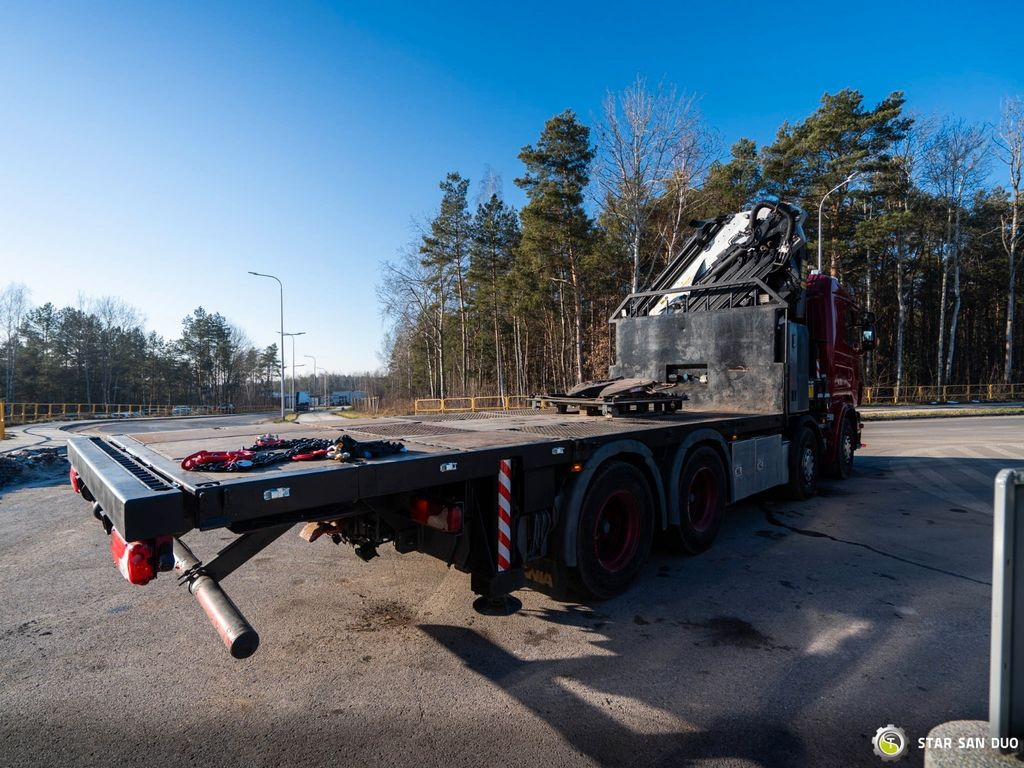 Автоманипулятор, Грузовик бортовой/ Платформа Scania G 480 8x4 PALFINGER PK 78002 SH Kran Crane: фото 28